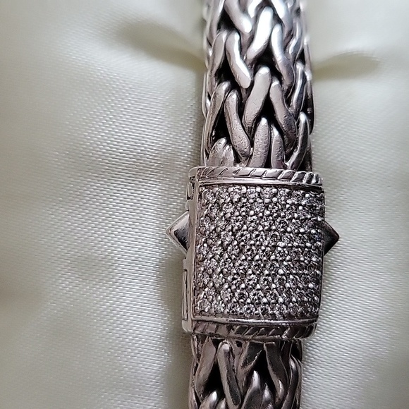Authentic John Hardy Classic Chain Diamond Bracelet - Picture 2 of 6
